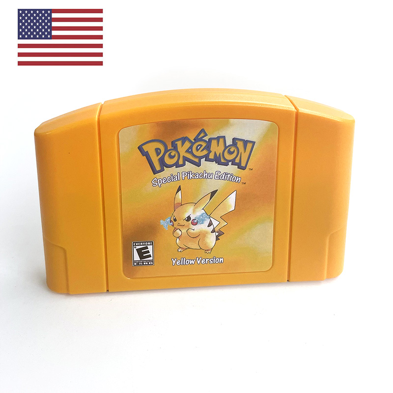 Retro Gaming Station - Wersja USA NTSC Angielska Pokemon Yellow