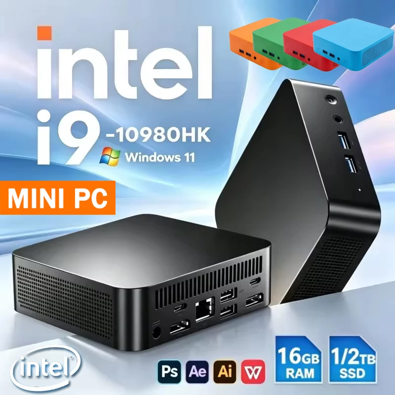 Intel i9 10980HK Mini PC Dual  – Retro Gaming Mini Pc recenzja i cena
