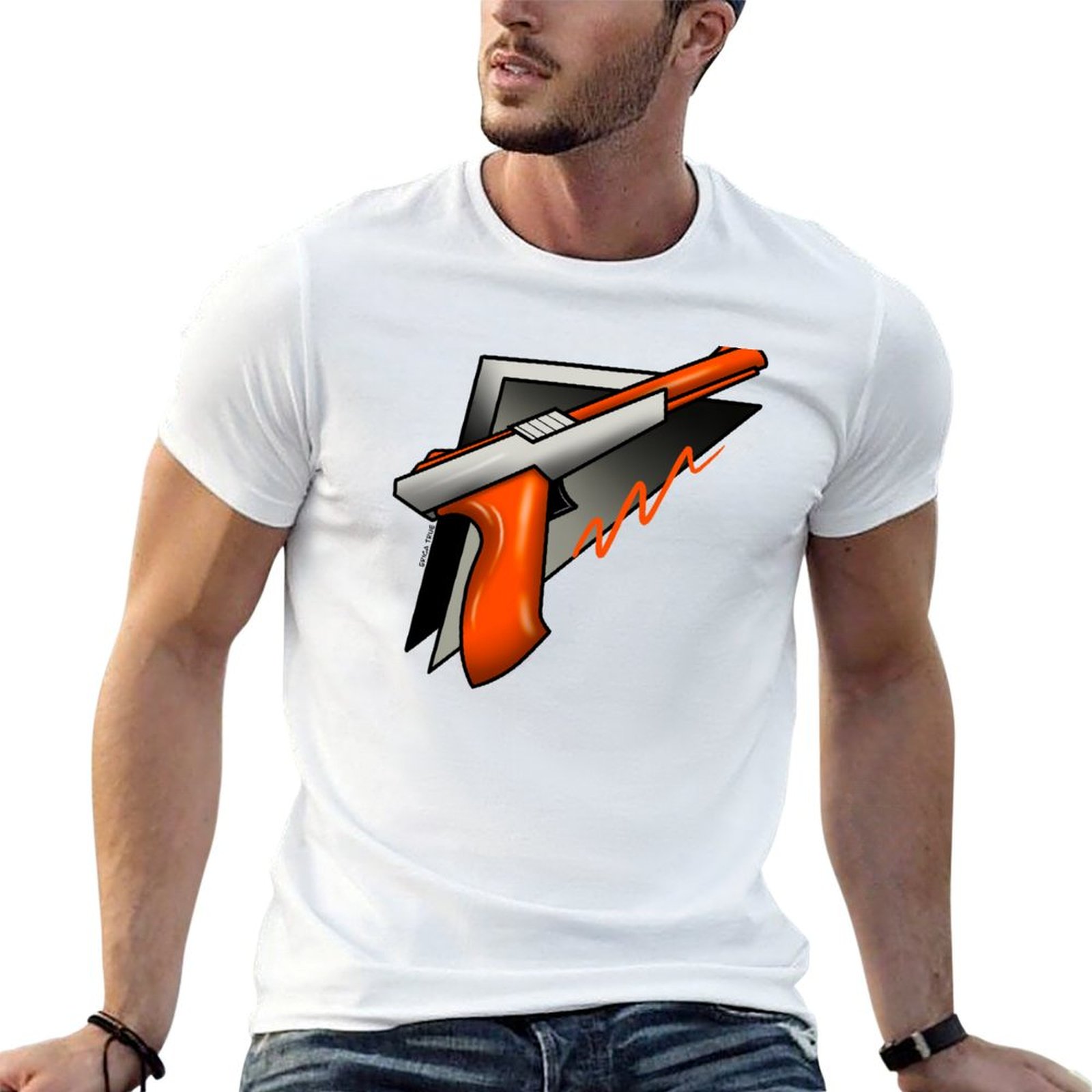 Koszulka z motywem pistoletu d – Retro Gaming Light Gun recenzja i cena