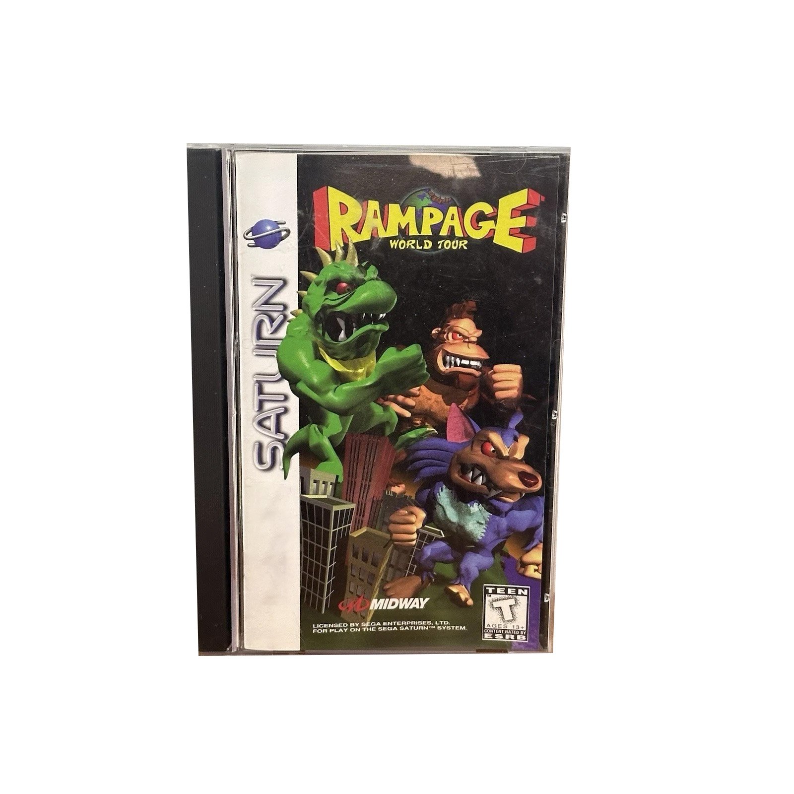 Saturn Copy Disc Game Rampage  – Retro Gaming Station recenzja i cena