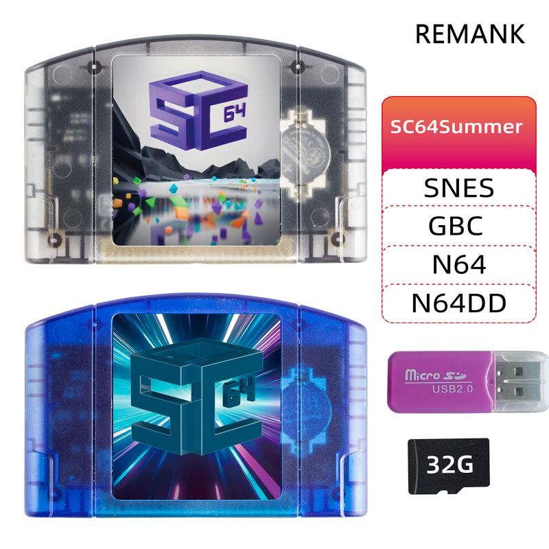 REMANK 5000-in1 SC64Summer SC6 – Retro Gaming Station recenzja i cena