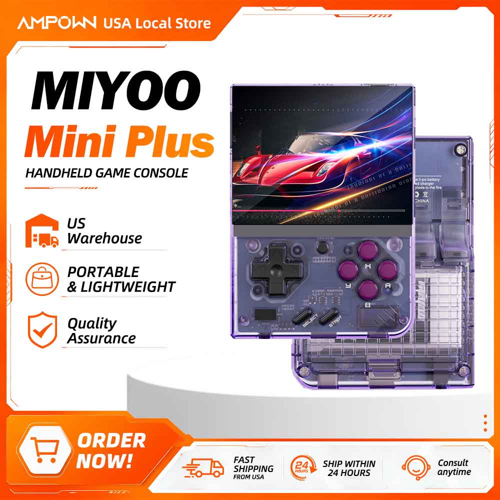 Konsola retro Miyoo Mini+ z ek – Retro Gaming Devices recenzja i cena