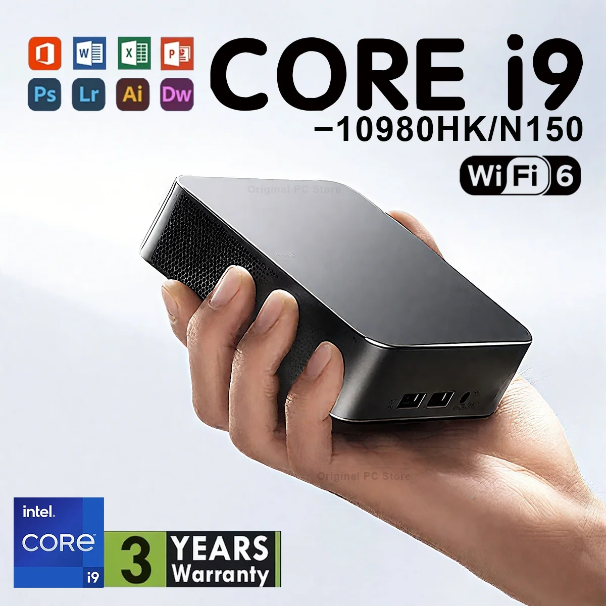 Mini PC Intel i9 10980HK, Dual – Retro Gaming Mini Pc recenzja i cena