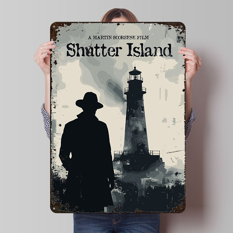 Plakat filmowy Shutter Island, – Retro Gaming Island recenzja i cena