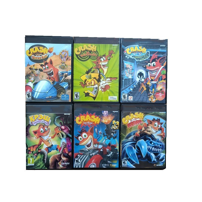 Kopia gry na dysku PS2 Crash B – Retro Gaming Station recenzja i cena